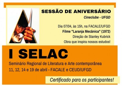 Começa nesta quinta-feira o Seminário Regional de Literatura e Arte contemporânea