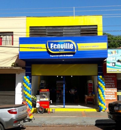 A loja foi inaugurada no último sábado (9) ((Foto: Reprodução Ecoville Albino Torraca))