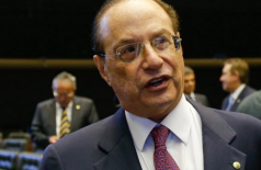 O deputado Paulo Maluf (PP-SP) em fevereiro de 2015 (Reprodução)