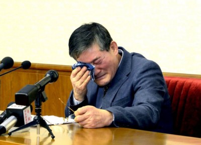Kim Dong-chul confessou o crime perante as televisões norte-coreanas (KCNA/REUTERS)
