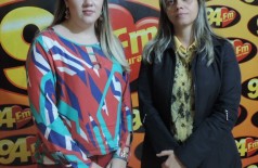Advogadas Karoline Alves Crepaldi e Cristina Conceição Oliveira Mota atuaram na defesa do homem que foi acusad... (André Bento)