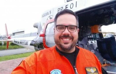 O médico e bombeiro Maurício (Divulgação)