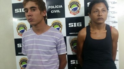 Os assassinos: Anderson Barboza Ramos, 18 anos, e Beatriz Barboza de Oliveira, 23 anos ((Foto: Sidnei Bronka))