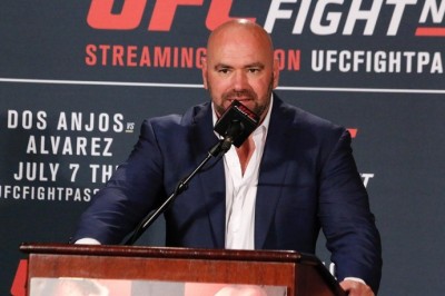 Dana White vai continuar como presidente do UFC ((Foto: Evelyn Rodrigues))