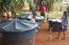 Campanha arrecada água mineral para as aldeias Bororó e Jaguapiru
