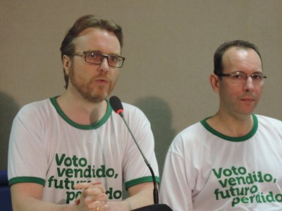 Promotores Eleitorais reforçaram apelo pelo voto consciente durante lançamento de campanha em Dourados (André Bento)