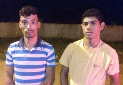 Pedro Henrique Pereira de Jesus de 25 anos, e Emerson Lima Leite de 20 anos. ((Foto: Sidnei Bronka))