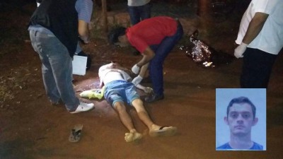 Foi morto na noite de ontem (30), Thiago de Araújo Piccette, de 29 anos. ((Foto: Lente Nervosa))