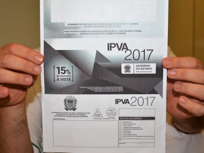Termina nesta terça-feira prazo para pagar IPVA com desconto de 15% em MS