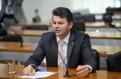José Medeiros foi candidato derrotado à presidência do Senado, tendo recebido 10 votos na eleição (Pedro França/Agência Senado)