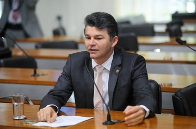 José Medeiros foi candidato derrotado à presidência do Senado, tendo recebido 10 votos na eleição (Pedro França/Agência Senado)