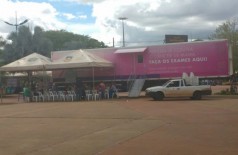 Atendimento da unidade móvel do Hospital do Câncer de Barretos tem início em Dourados
