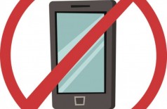 Imagem ilustrativa de proibição de uso de telefone (Foto: iStock)