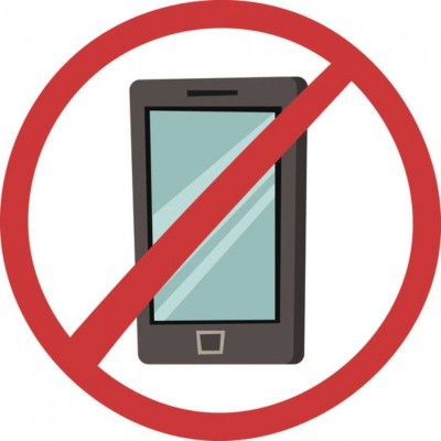 Imagem ilustrativa de proibição de uso de telefone (Foto: iStock)