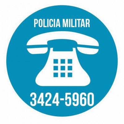 PM disponibiliza número para emergências durante manutenção da rede elétrica (Foto: Divulgação/Polícia Militar) ()