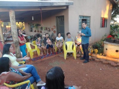 Marçal ouviu reivindicações de moradores do Campo Belo (Foto: Divulgação) ()