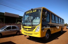 Ônibus escolares do município passam por vistoria? (Foto: A. Frota) ()