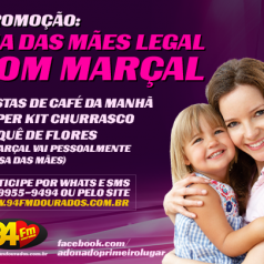 Banner: Promoção Dia das Mães Legal com o Marçal