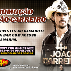 Banner: Promoção João Carreiro