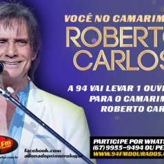 Banner: Promoção Camarim Roberto Carlos
