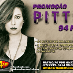 Banner: Promoção Pitty 94 FM