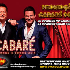 Banner: Promoção Cabaré 94 FM