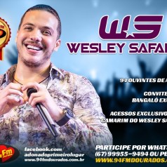 Banner: Tá Com Tudo no Show do Wesley Safadão