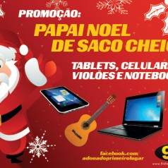 Banner: Promoção: Papai Noel de saco cheio!