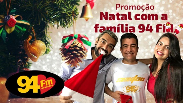 Banner: Natal com a família 94 FM
