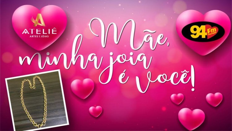 Banner: Mãe, minha joia é você