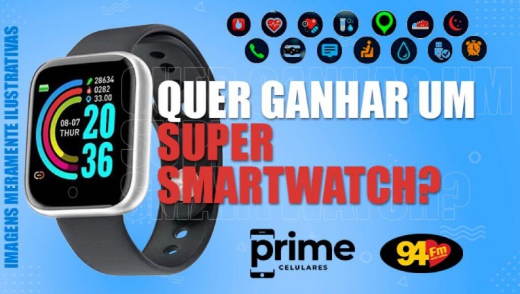 Banner: Quer ganhar um Smartwatch?